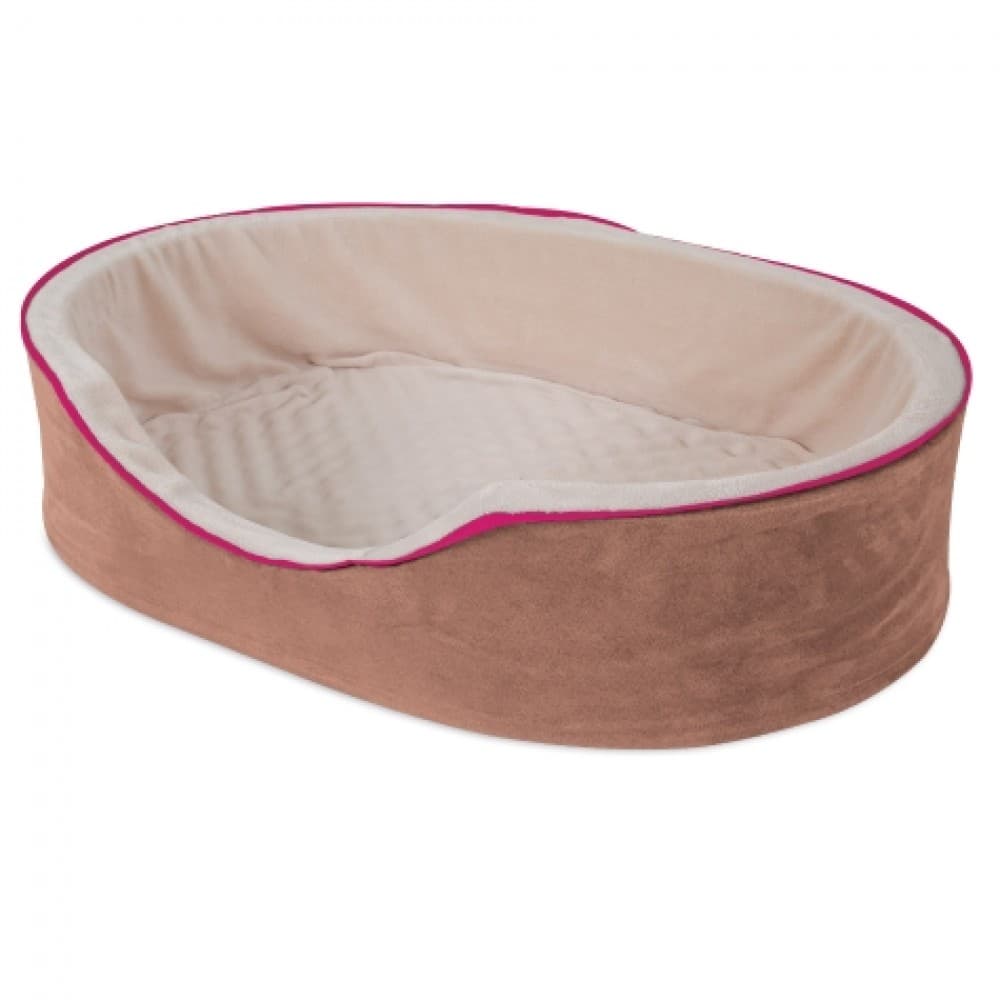PETMATE ASPEN PET 18 X 14 X 5 LOUNGER ASSORTED PLUSH/SUEDE
