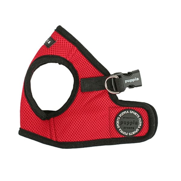 Puppia Soft Vest Harness B Red M 14.6'-15.4"