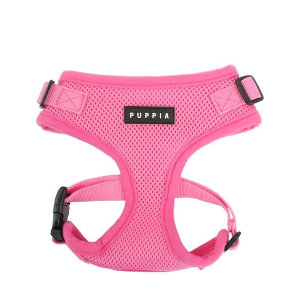 PUPPIA RITEFIT HARNESS PINK L Neck 12.6-14.65" Chest 19.29-25.98"