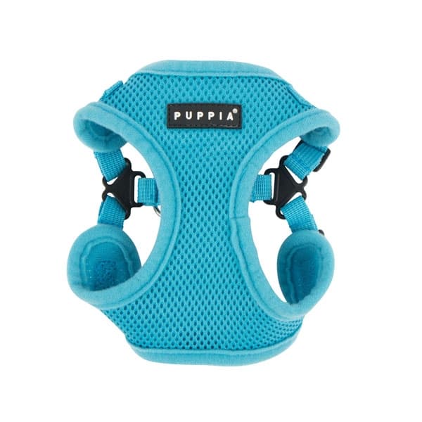 PUPPIA SOFT HARNESS C SKY BLUE S Neck 11.0-12.6" Chest 12.2-13.8"