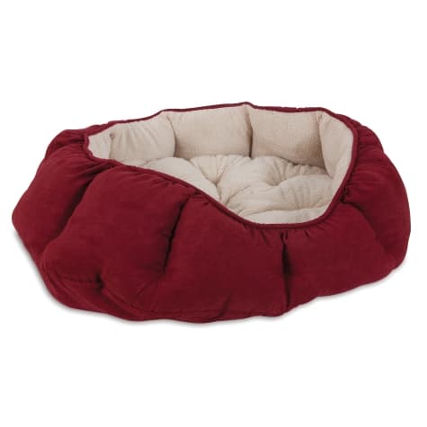 PETMATE ASPEN PET 34 X 27 OVERSTUFFED OVAL - RED(MIX COLORS)
