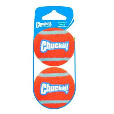 Petmate Chuckit! Tennis Ball 2-Pack Shrink Small