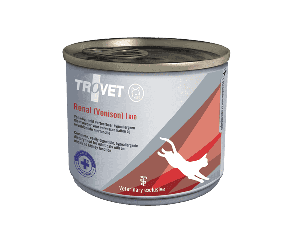 Trovet Hypoallergenic Renal (Venison) cat Wet Food 200g
