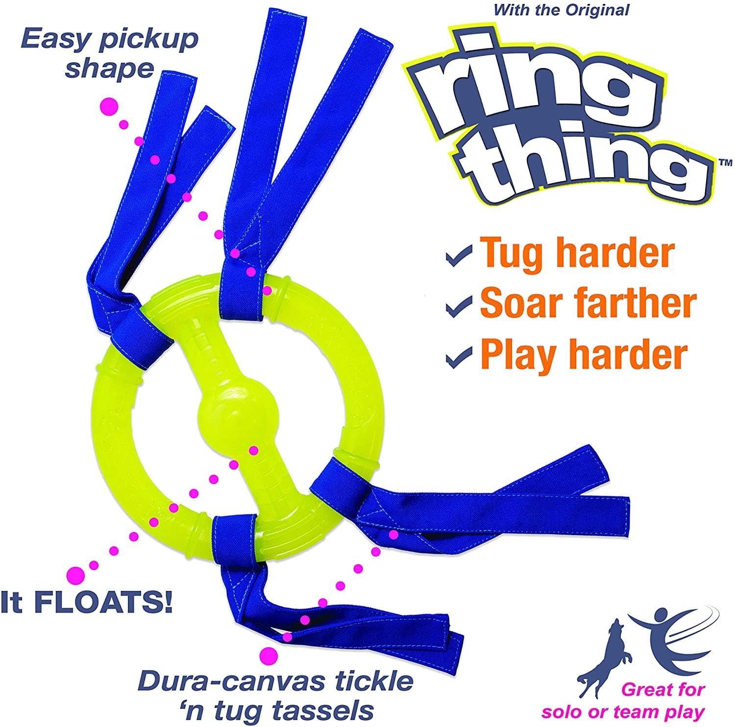 Nylabone Nyla Play Ring Thing 7"