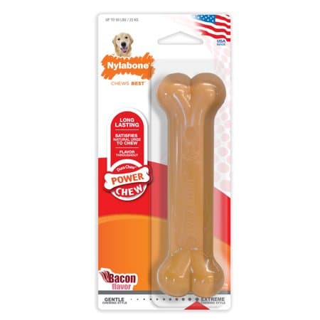 Nylabone Power Chew Bacon Blister Card Giant