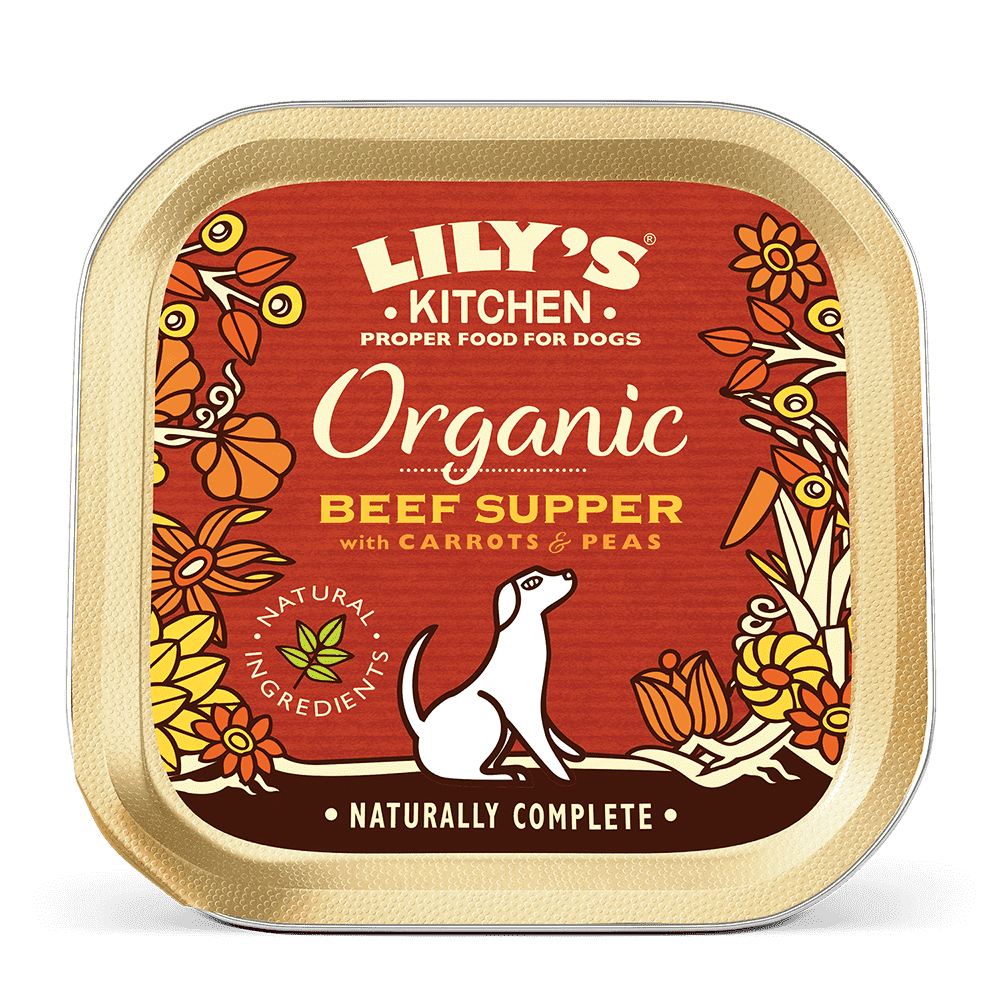 Lily's Kitchen Organic Beef Supper Wet Dog Food (150g)