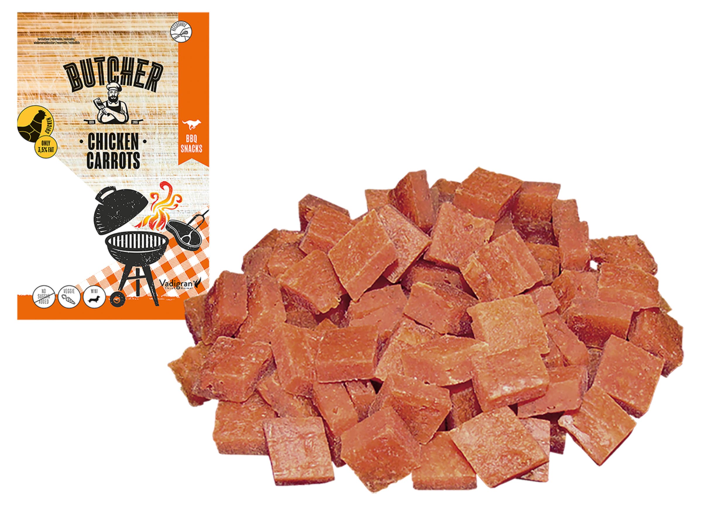 Vadigran Butcher Chicken Carrots 70g MINI