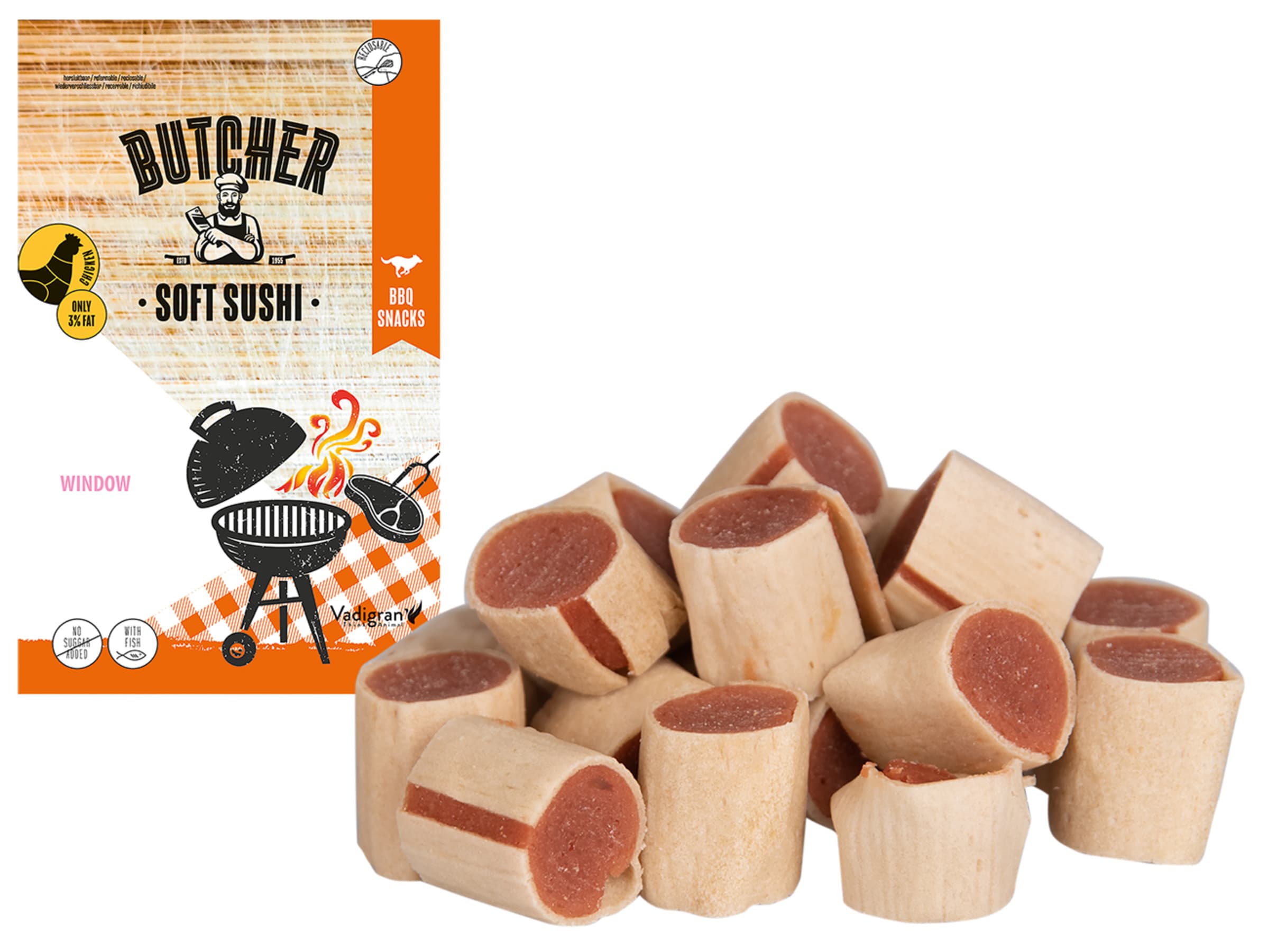 Vadigran Butcher Chicken Soft Sushi 70g