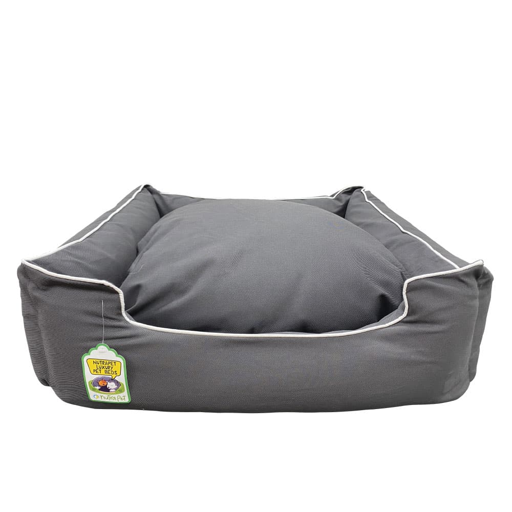 Nutrapet L-69Cm W-64Cm H-25Cm W/R Lounger Bed Coffee S