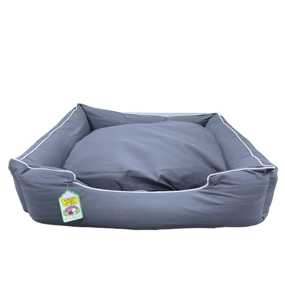 Nutrapet L-84Cm W-74Cm H-26Cm W/R Lounger Bed Coffee M