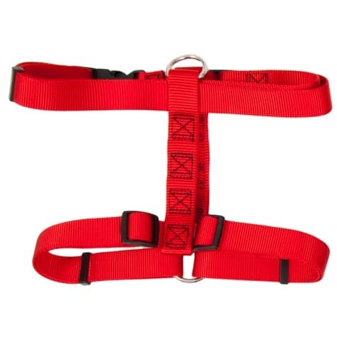 Petmate Nylon Dog Harness 3/4"X20-28" Red