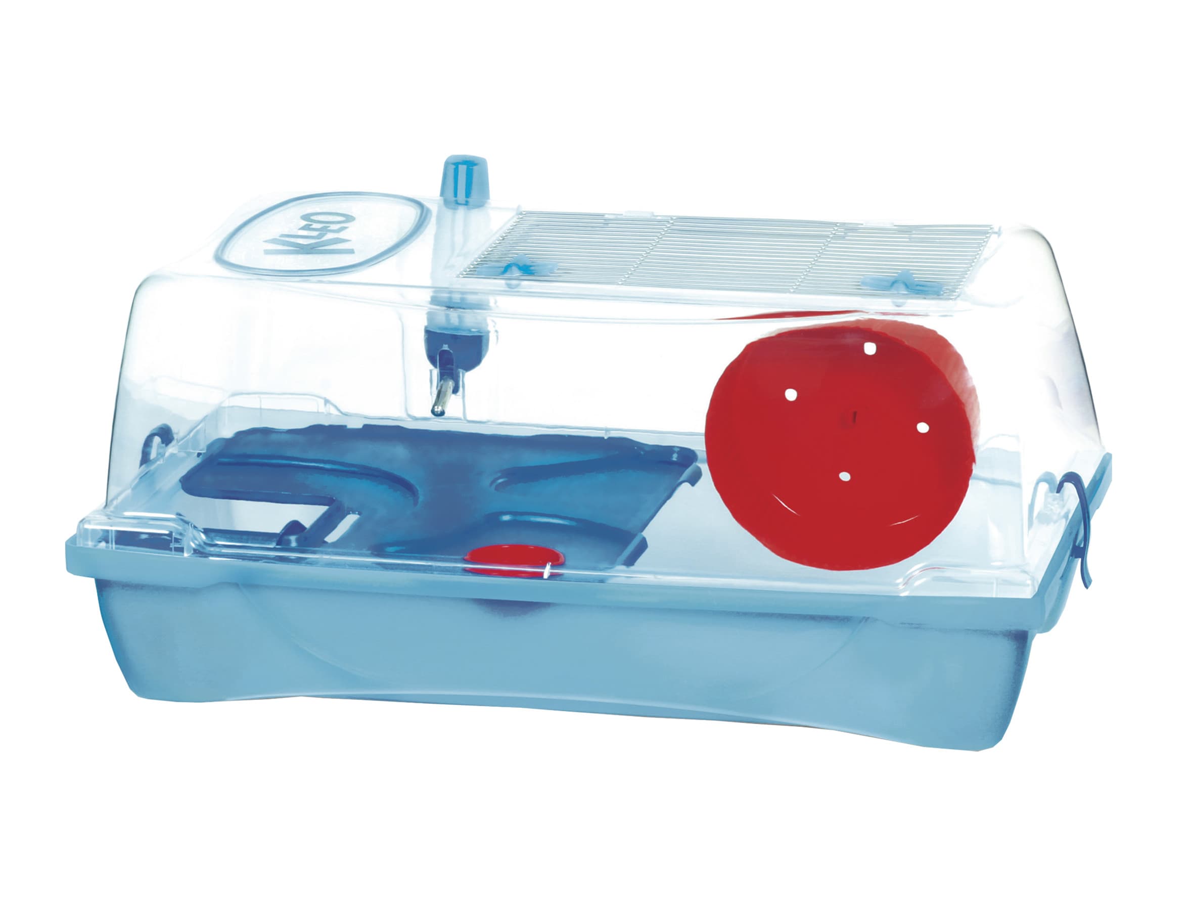 VADIGRAN Hamster cage Kleo Box blue 58x32x31cm
