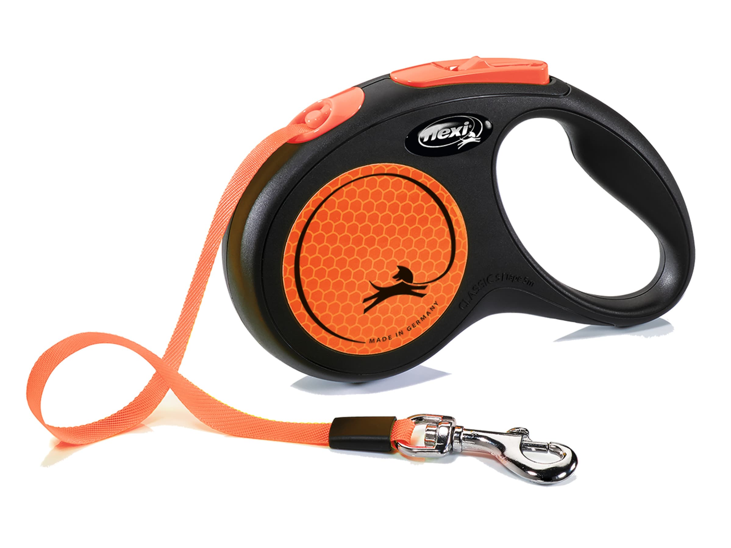 Flexi New Neon S Tape 5 m orange