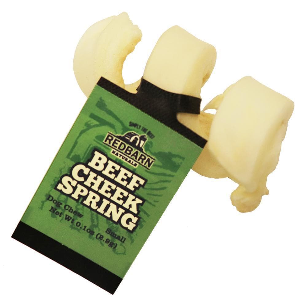 Red Barn RB Beef Cheek Spring 3pk Chews 1.65oz/46.8g