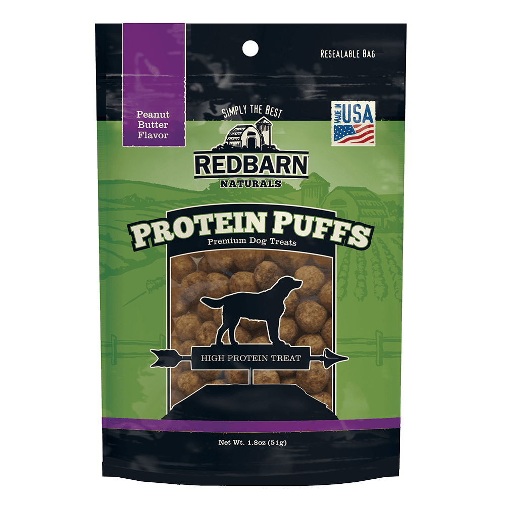 Red Barn Dog Protein Puffs PB Rewards 1.8oz/51g