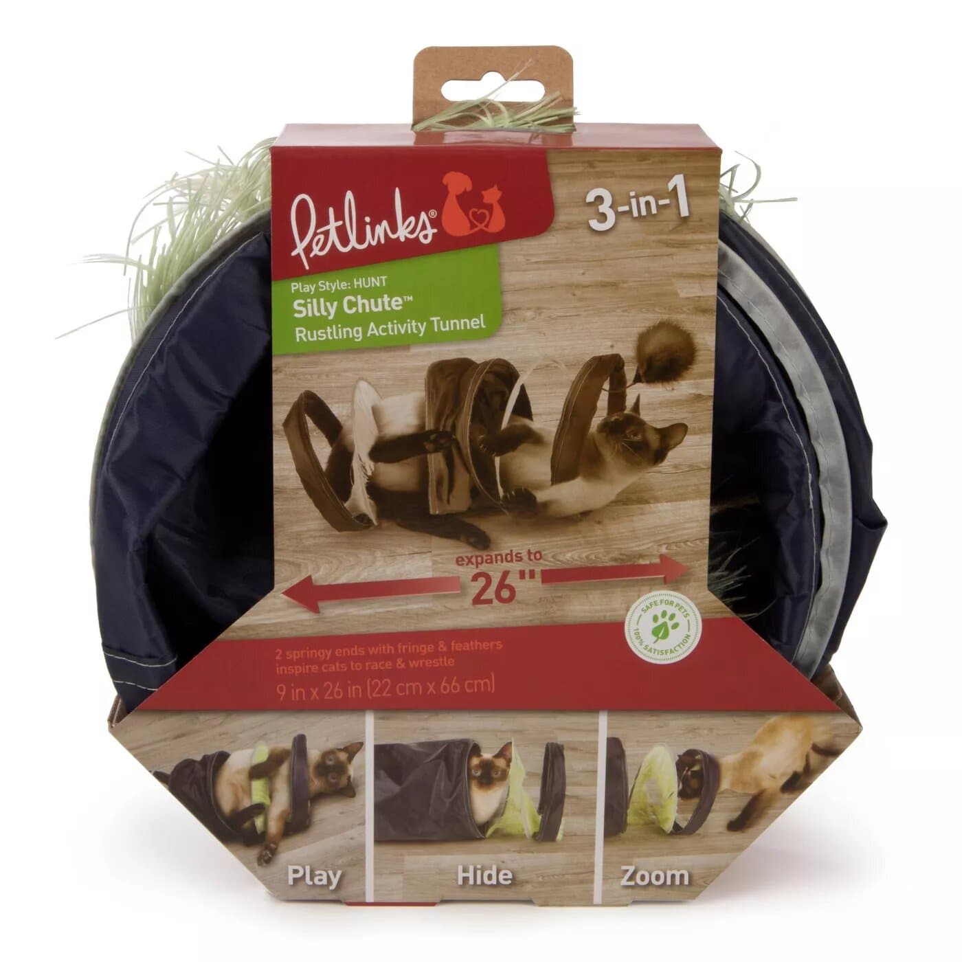 Petlinks® Silly Chute™ Activity Cat Tunnel