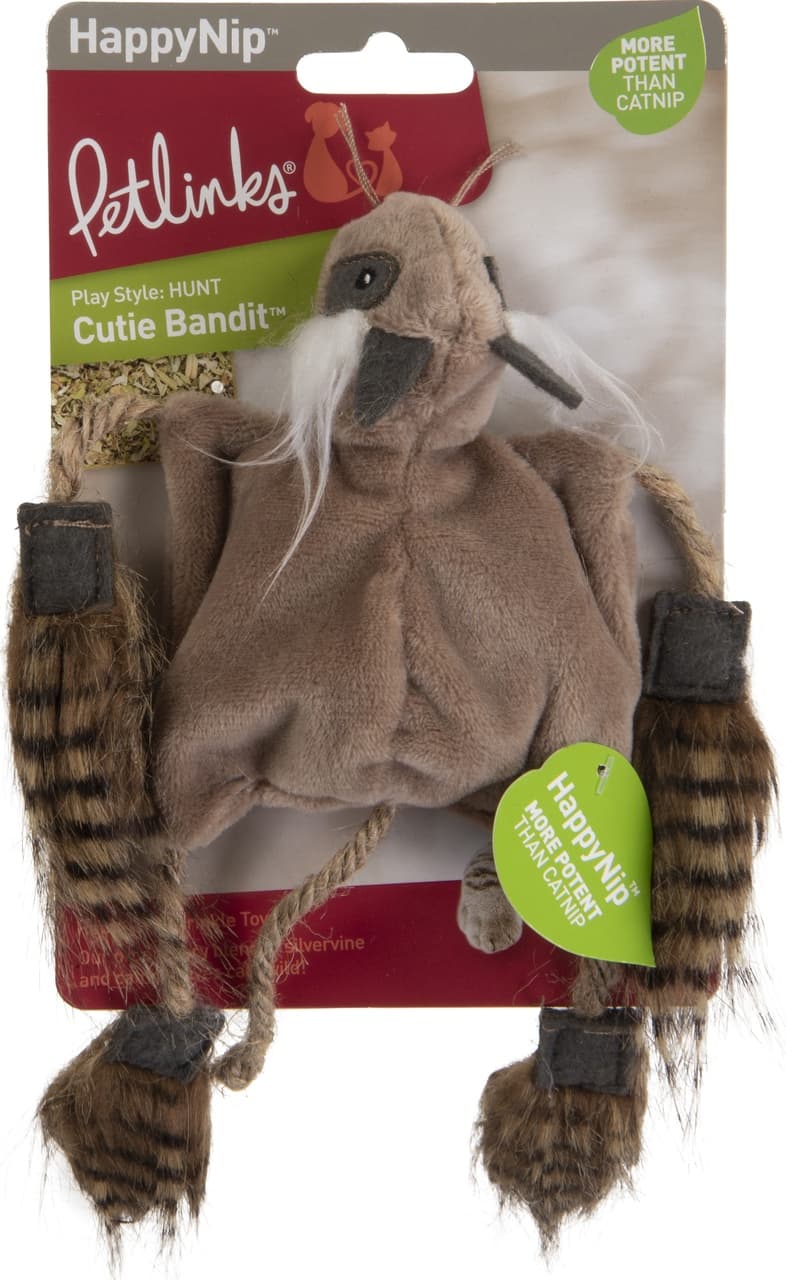 Petlinks® HappyNip™ Cutie Bandit™ Catnip Cat Toy