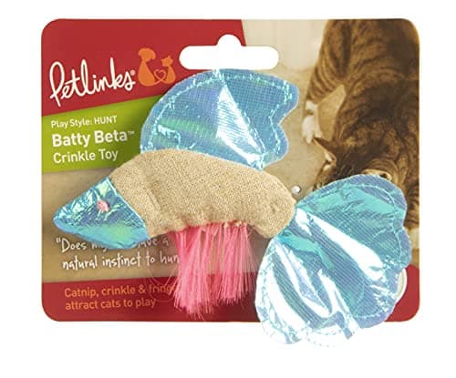 Petlinks® Batty Beta™ Fish with Frills Catnip Cat Toy