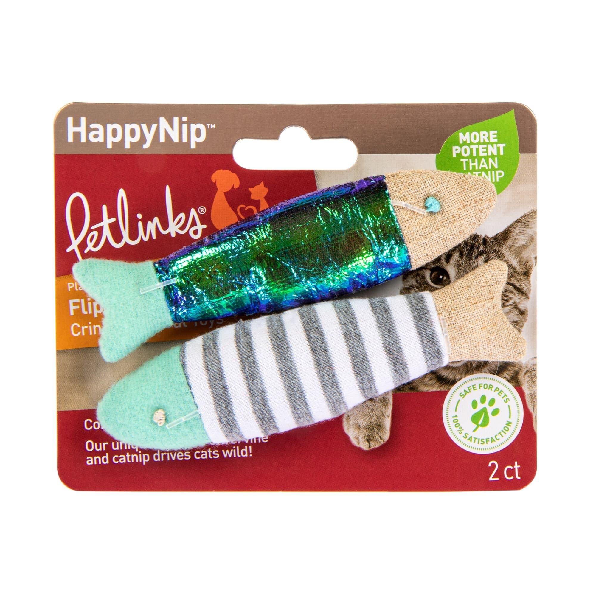 Petlinks® Flipper Fish Set 2 Toys
