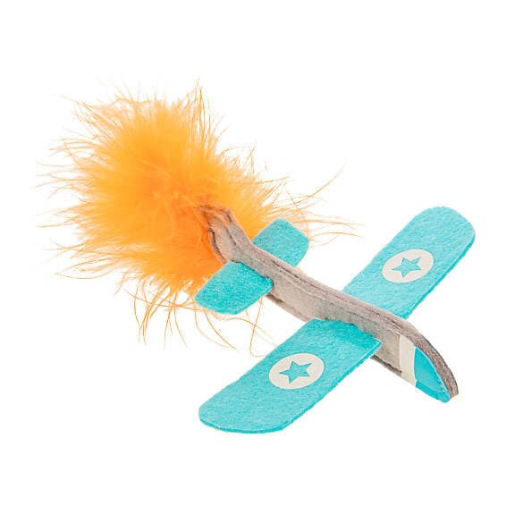 Petlinks® Felty Flyer Airplane Launcher Toy