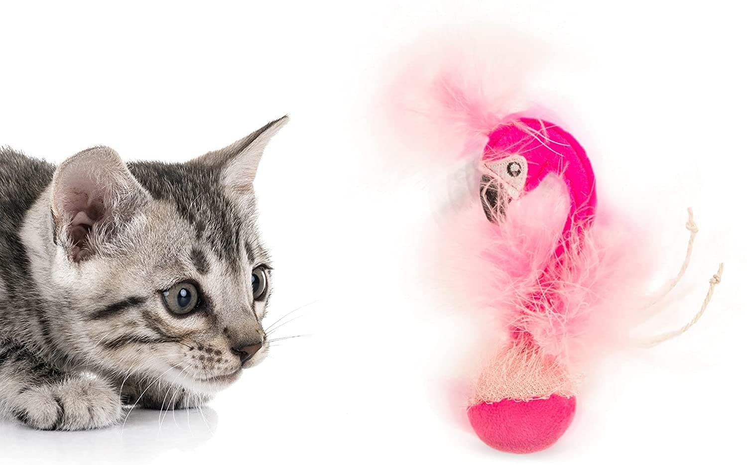 Petlinks® Frisky Flamingo Sound Toy