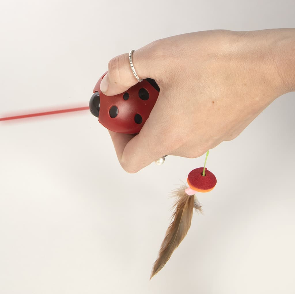 Petlinks® Loopy Laser™ 2 in 1 Laser Pointer Hanging Door Cat Toy and Laser Pointer