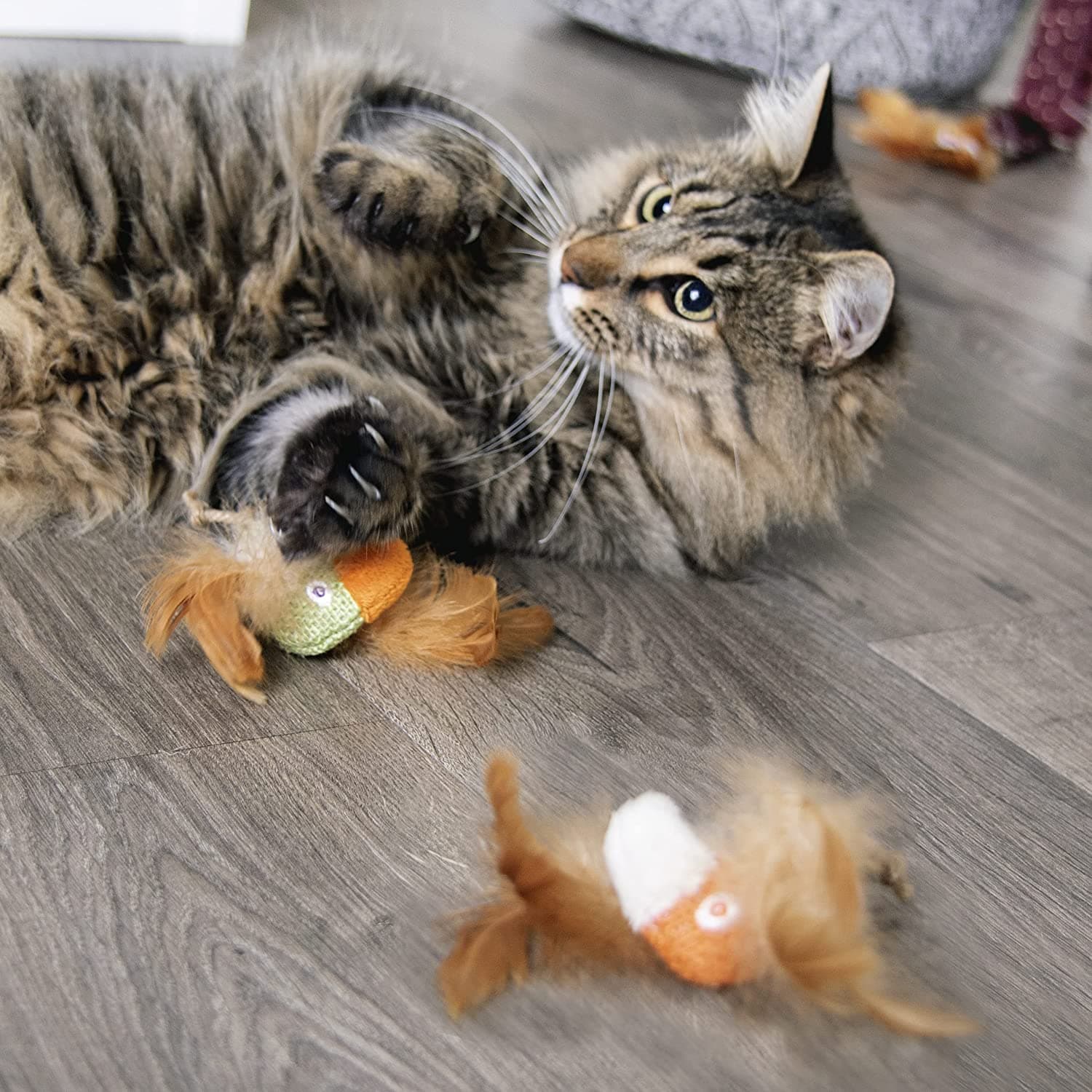 Petlinks® Safari HappyNip Love Birds™ Catnip Cat Toys, Set of 2